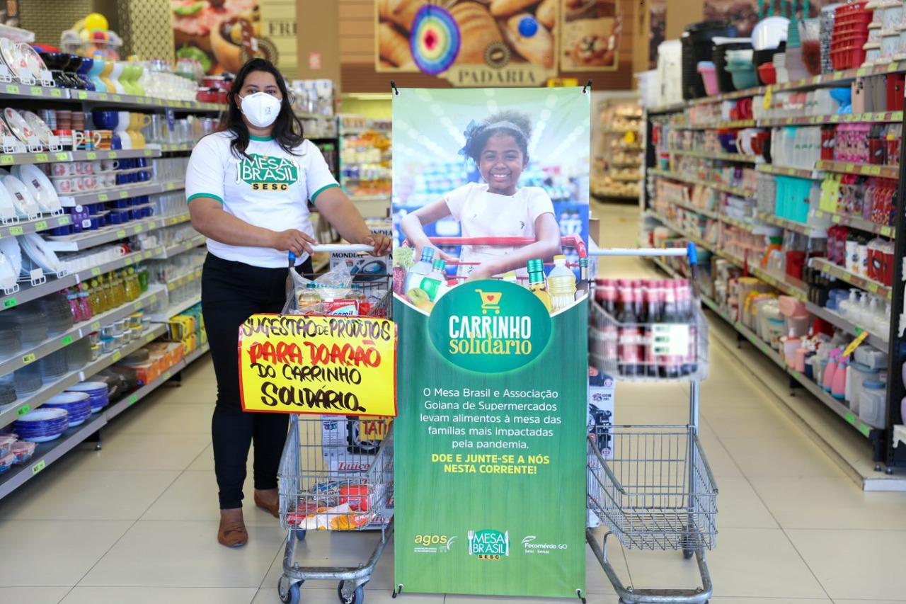 Fecomércio Sesc-Senac lança a campanha Carrinho Solidário