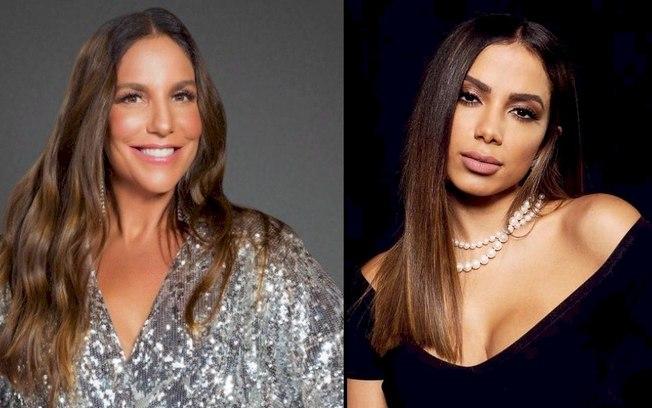 Ivete Sangalo rasga elogios à Anitta: 