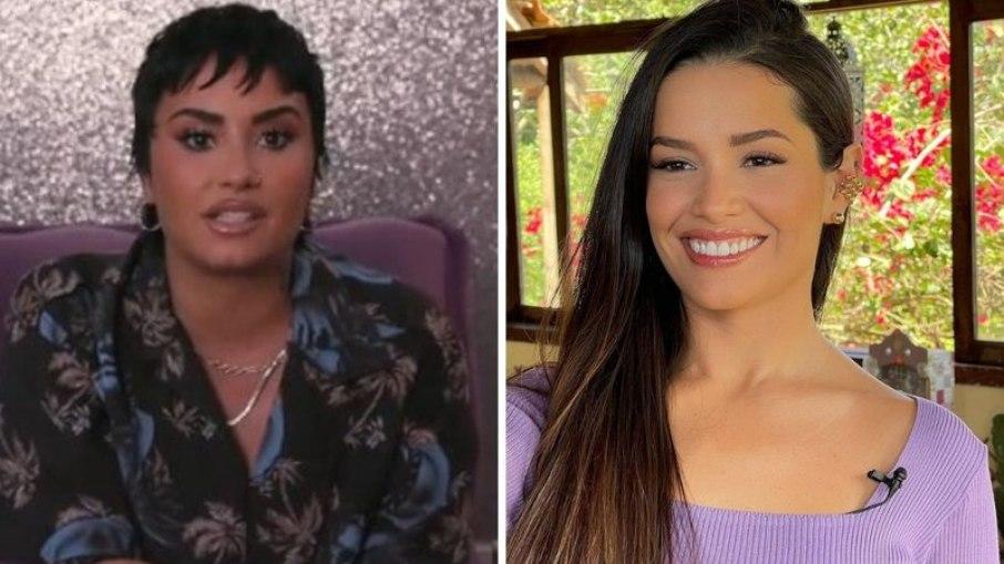 Juliette é seguida por Demi Lovato, se enrola com pronome, mas faz correção