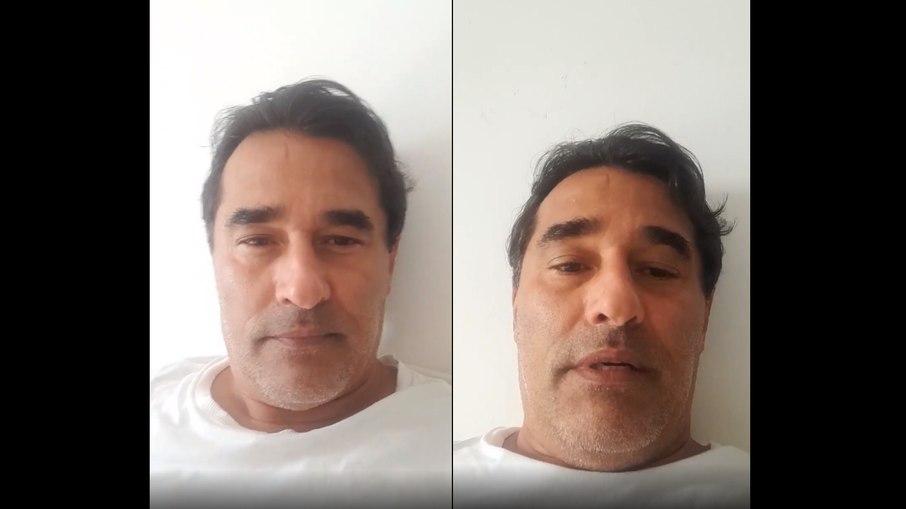 Luciano Szafir desabafou sobre Covid antes de segunda contaminação