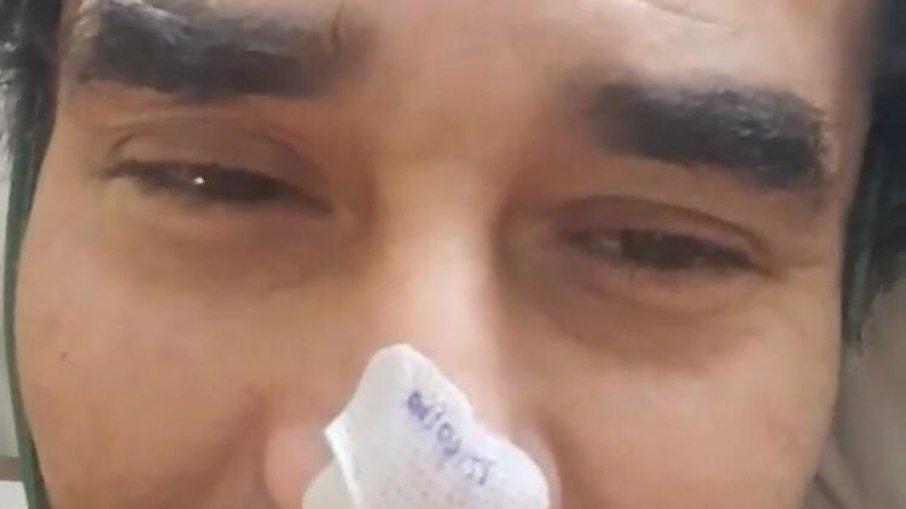 Luciano Szafir fala pela 1ª vez após internação e se emociona: 