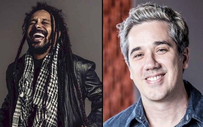 Marcelo Falcão e Rogério Flausino apresentam live neste sábado