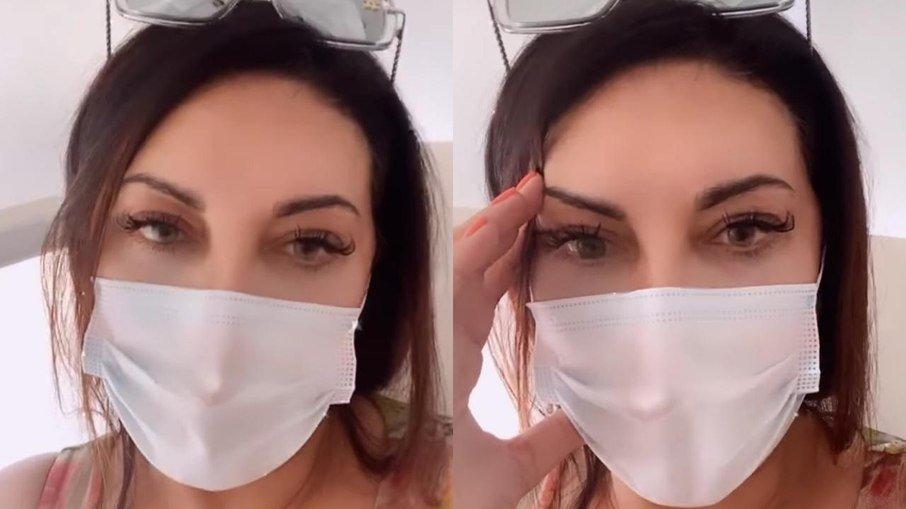 Márcia Goldschmidt vai para hospital por sequela da Covid-19: 'Em pânico'