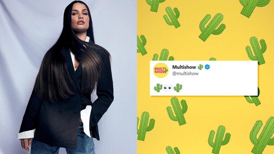 Multishow faz post com cactos e fãs de Juliette enlouquecem