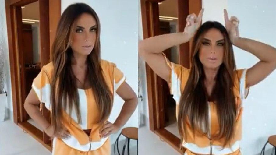 Nicole Bahls posta vídeo dançando e ironiza suposta traição