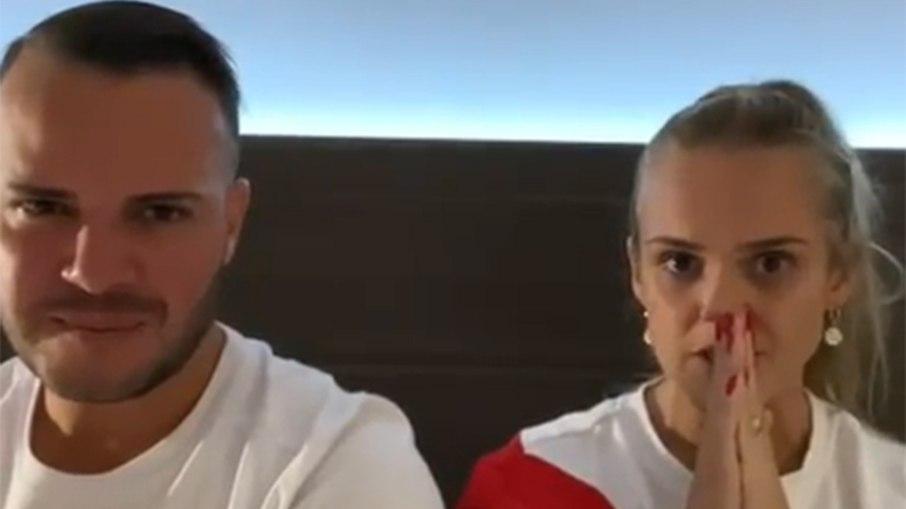 Power Couple: Filipe Duarte e Nina Cachoeira pedem desculpa por briga com Mirela