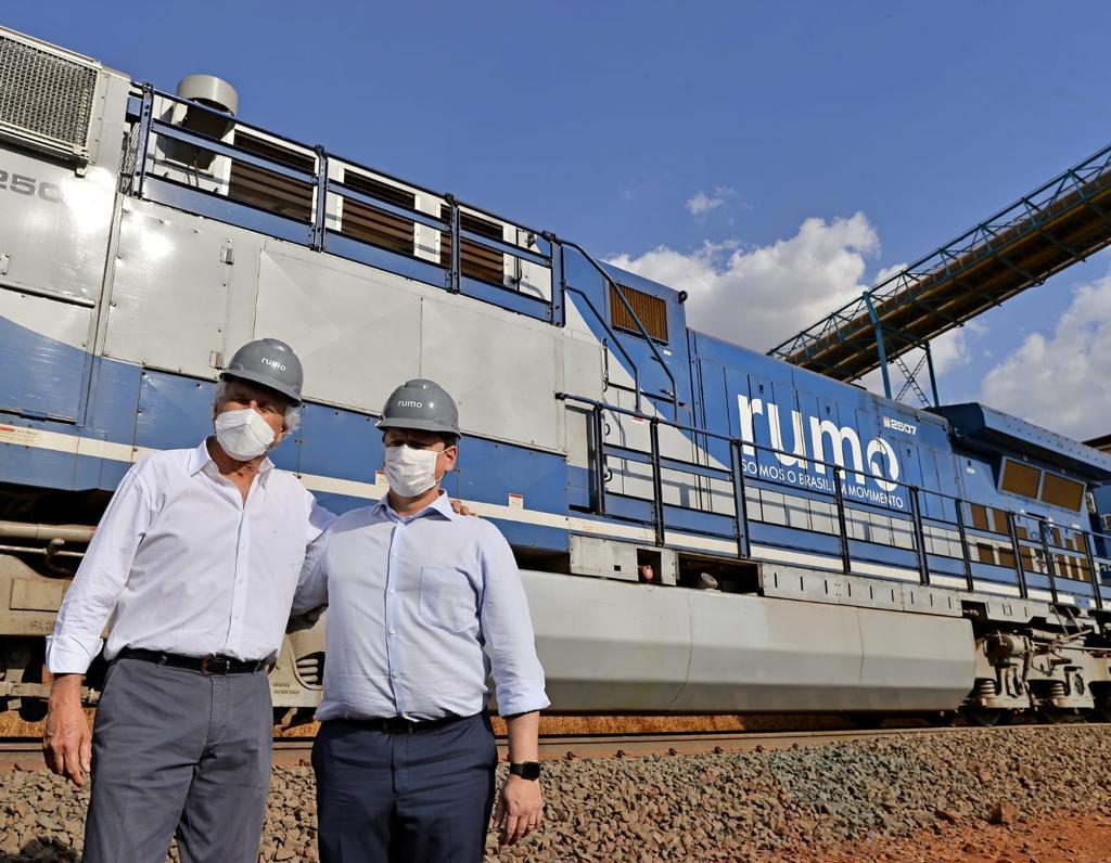 Rio Verde: Caiado e ministro da Infraestrutura inauguram Terminal Intermodal da Ferrovia Norte-Sul