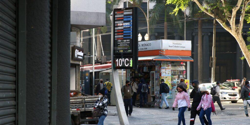 São Paulo tem mais uma madrugada gelada