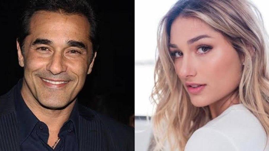 Sasha e marido visitam Luciano Szafir em hospital no Rio de Janeiro