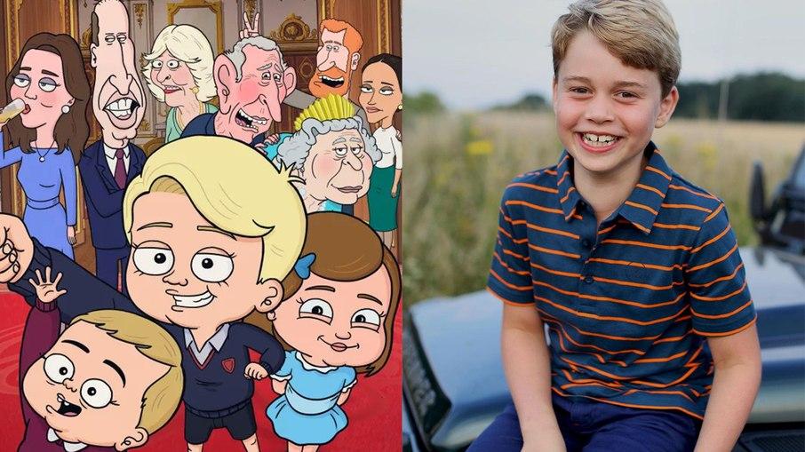 Série sobre a família real é criticada por fazer piadas com Príncipe George