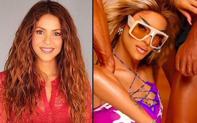 Shakira é a nova seguidora de Pabllo Vittar no Spotify