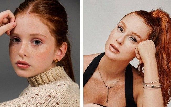 Sósia mirim de Marina Ruy Barbosa chama atenção nas redes sociais