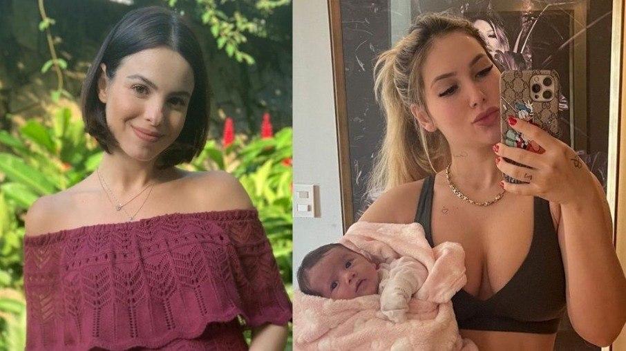 Sthefany Brito reage à barriga chapada de Virgínia: 