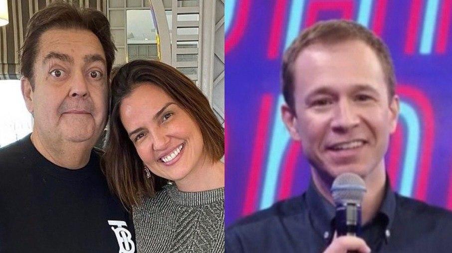 Esposa de Faustão agradece Tiago Leifert por lembrar do apresentador: 