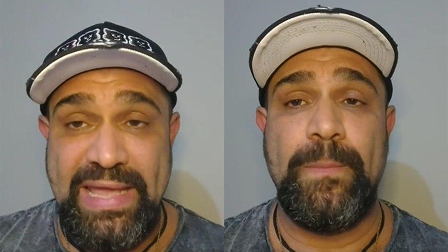 Evandro Santo comemora três meses sem drogas: 