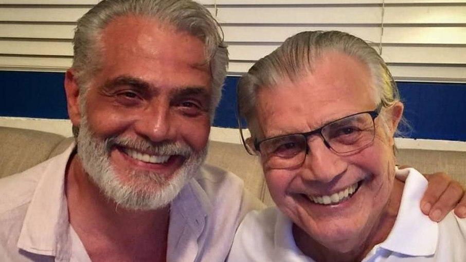 Filho de Tarcísio Meira presta homenagem ao ator: 'Meu pai'