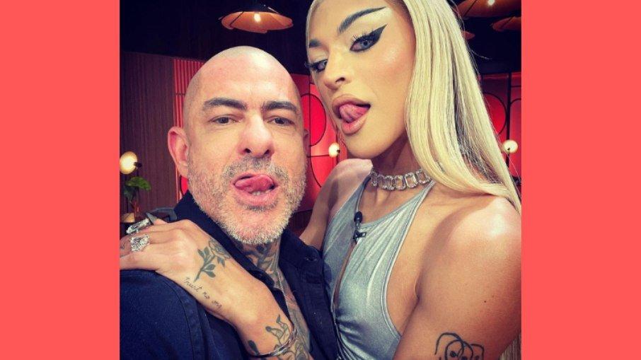 Henrique Fogaça posa com Pabllo Vittar e Digão do Raimundos comenta: 