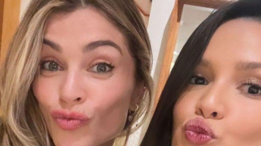 Juliette encontra Grazi Massafera e se declara: 