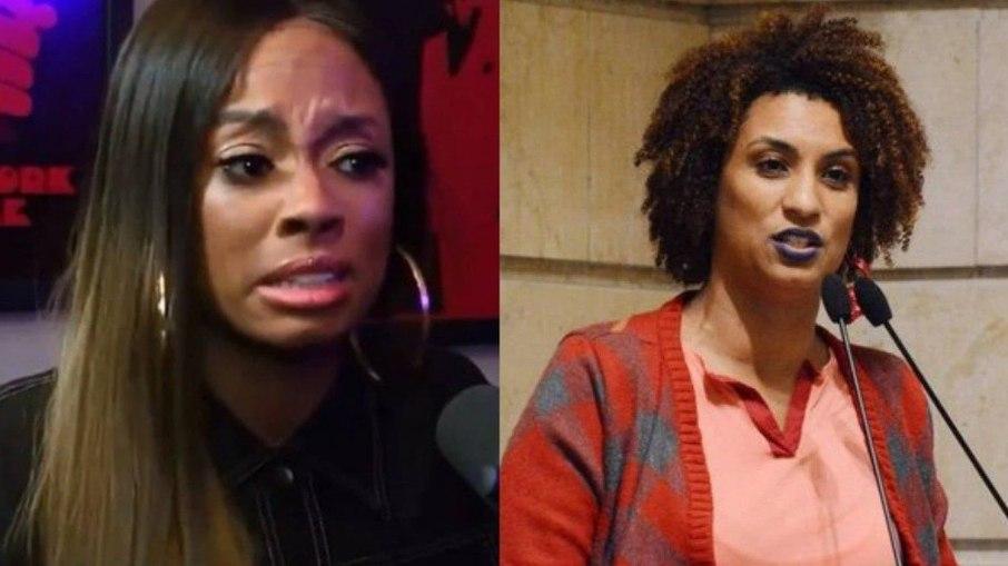 Lumena relembra encontro com Marielle minutos antes do assassinato da vereadora