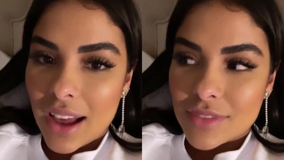 Munik Nunes se emociona ao lembrar perda de bebê: 