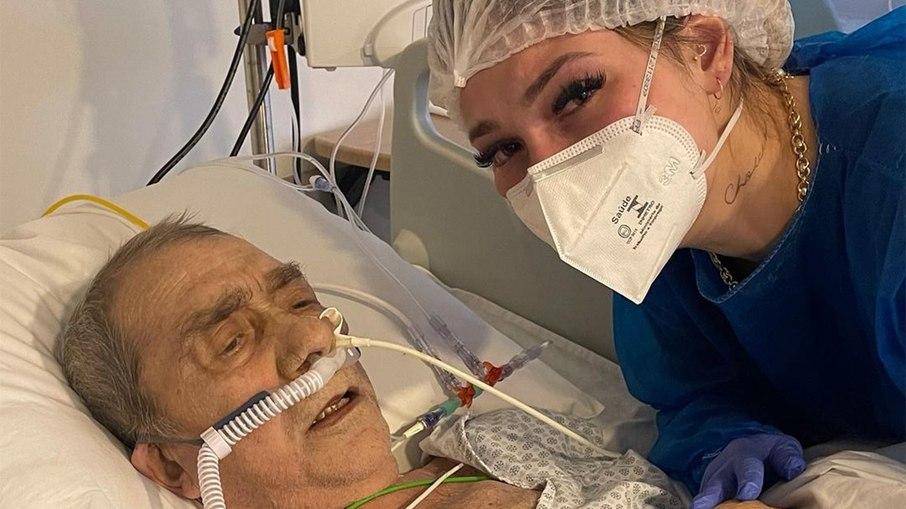 Pai de Virginia Fonseca apresenta melhora e é extubado