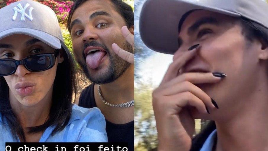 Rafa Uccman e Lucas Guedez vão até casa de Beyoncé e são abordados por segurança