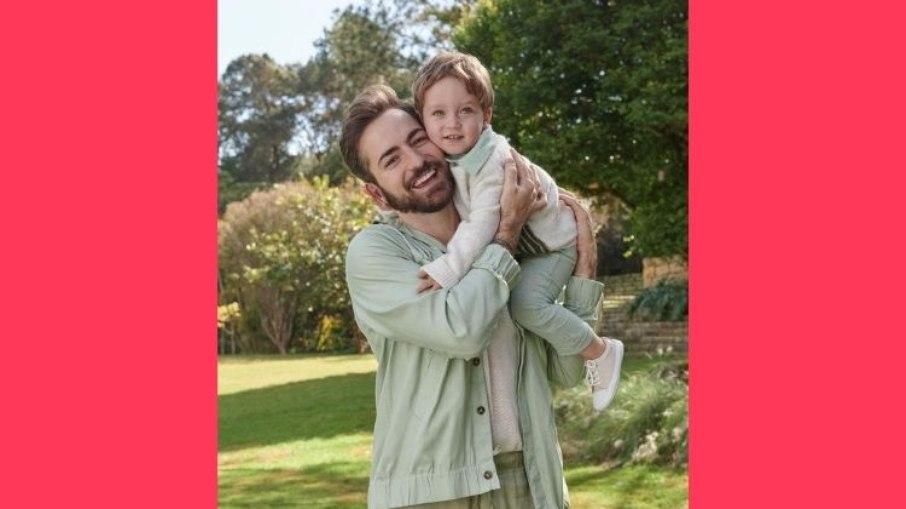 Thales Bretas parabeniza filho pelos 2 anos: 'Papai te ama, Gael'