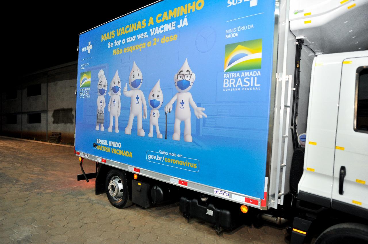 Vacinação contra Covid-19 avança, em Goiás, com chegada de mais 145.900 imunizantes