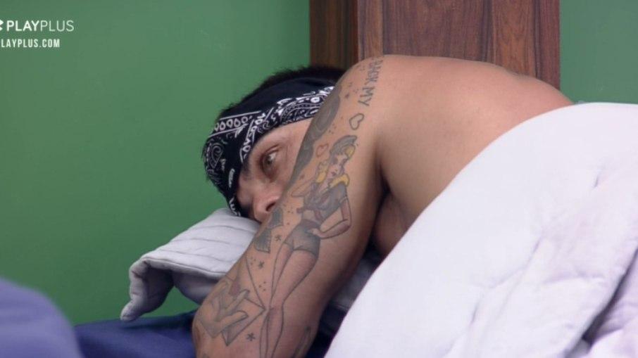 'A Fazenda 13': Gui Araujo fala em desistir do reality e Record corta microfone