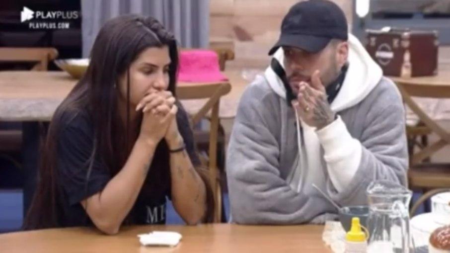 'A Fazenda 13': Marina Ferrari e Gui Araújo detonam Erika Schneider; veja vídeo