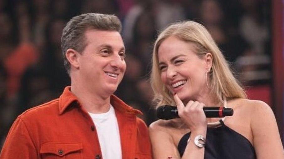 Angélica volta à Globo para gravar 