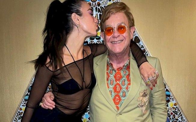 Elton John e Dua Lipa lançam o remix de 