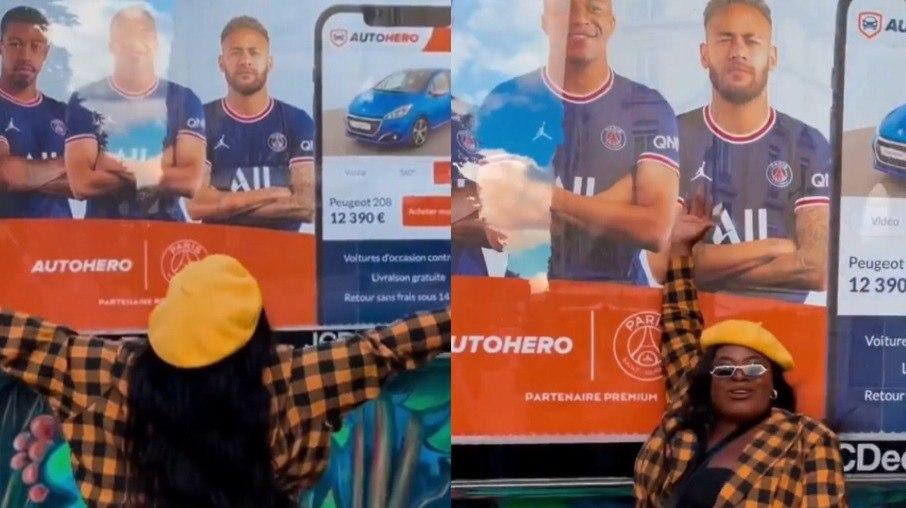 Em Paris, Jojo Todynho procura por Neymar e faz serenata para Sasha e marido