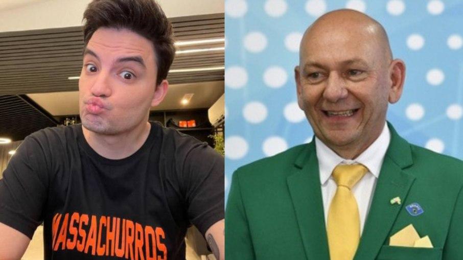 Felipe Neto vence processo contra Luciano Hang e comemora: 