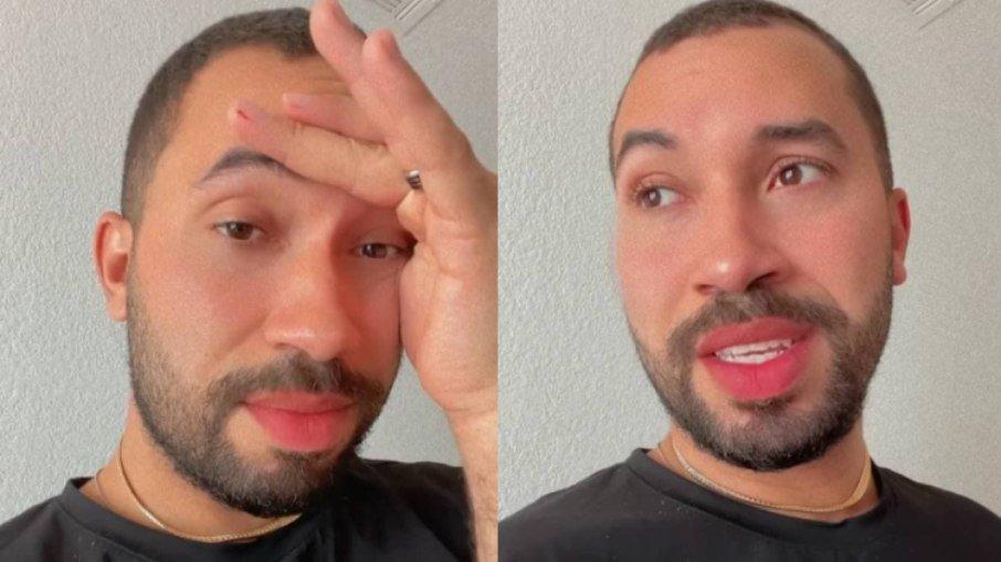 Gil do Vigor faz confusão com colega de casa e lamenta: 'Só ladeira abaixo'