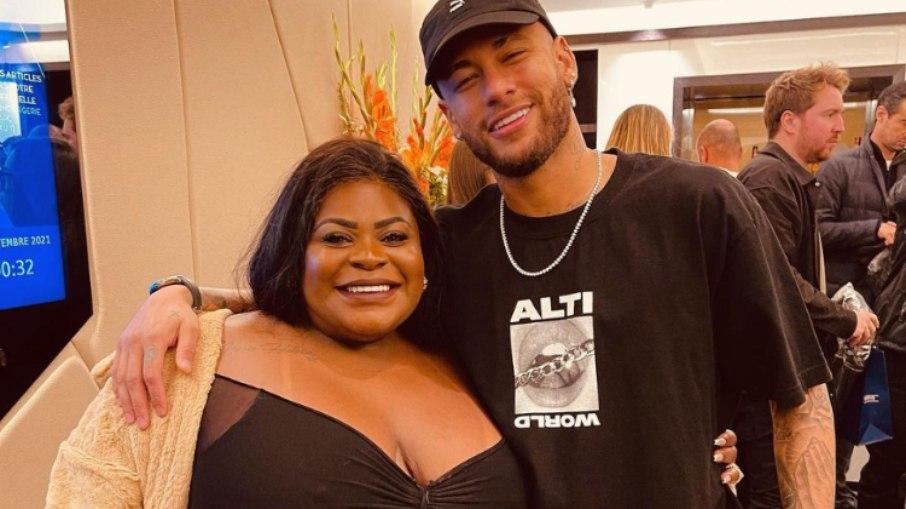 Jojo Todynho encontra Neymar em Paris e fãs vibram: 'Dois fenômenos'