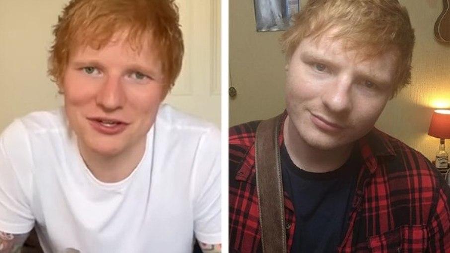 Sósia é tão parecido com Ed Sheeran que precisa se disfarçar para evitar assédio