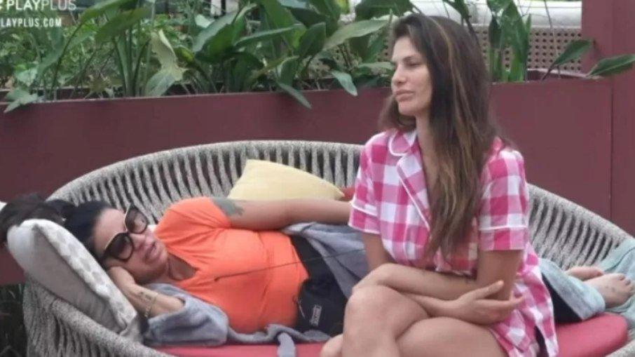 'A Fazenda 13': Dayane e Solange criticam postura de homens em provas