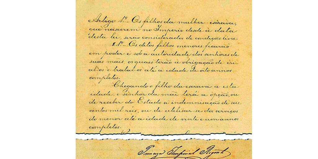 Correios lançam selos que lembram 150 anos da Lei do Ventre Livre