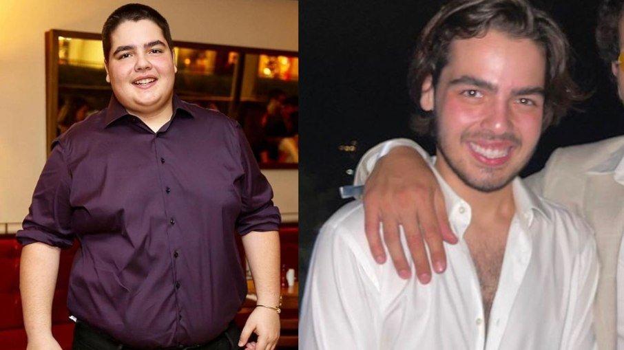 Filho de Faustão perde 50 kg após bariátrica e surge irreconhecível; veja