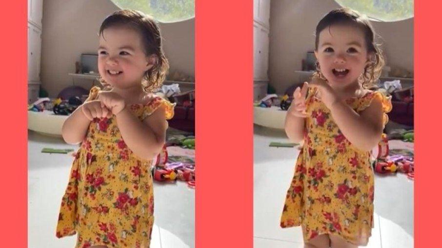 Fofura: Tatá Werneck publica vídeo de Clara Maria e derrete a web