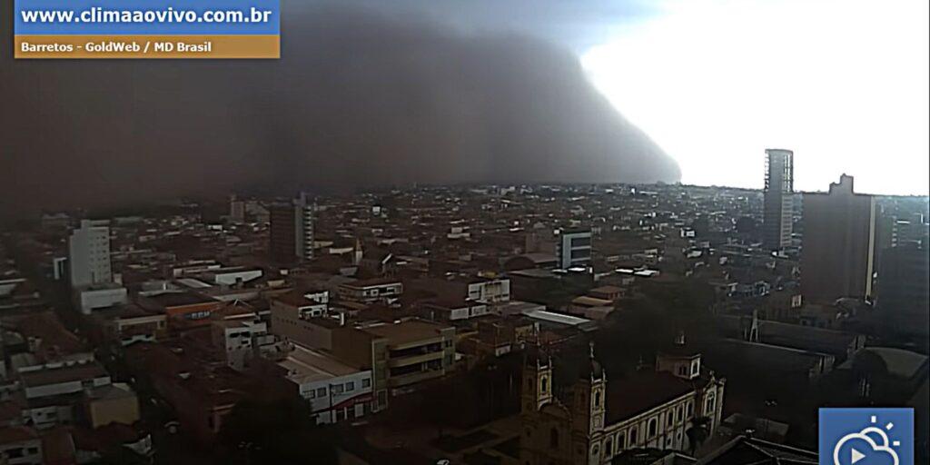 Interior de São Paulo volta a registrar tempestade de areia