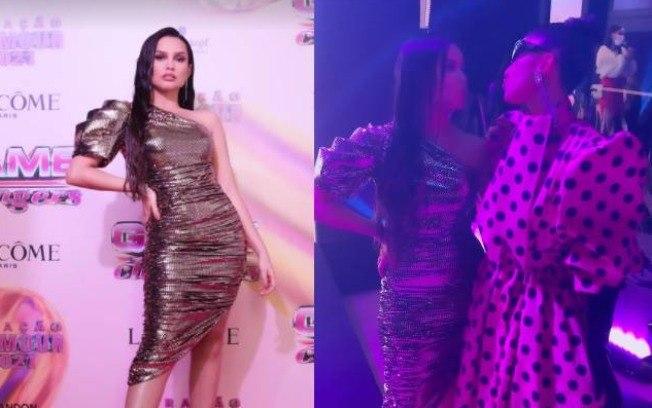 Juliette é estrela de premiação e é tietada por outras famosas