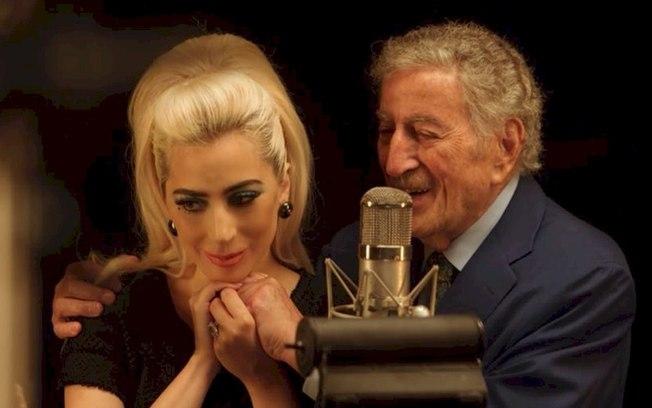 Lady Gaga e Tony Bennett divulgam vídeo dos bastidores de 