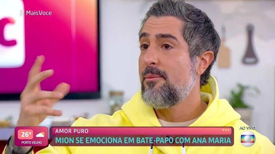 Marcos Mion chora no 'Mais Você': 