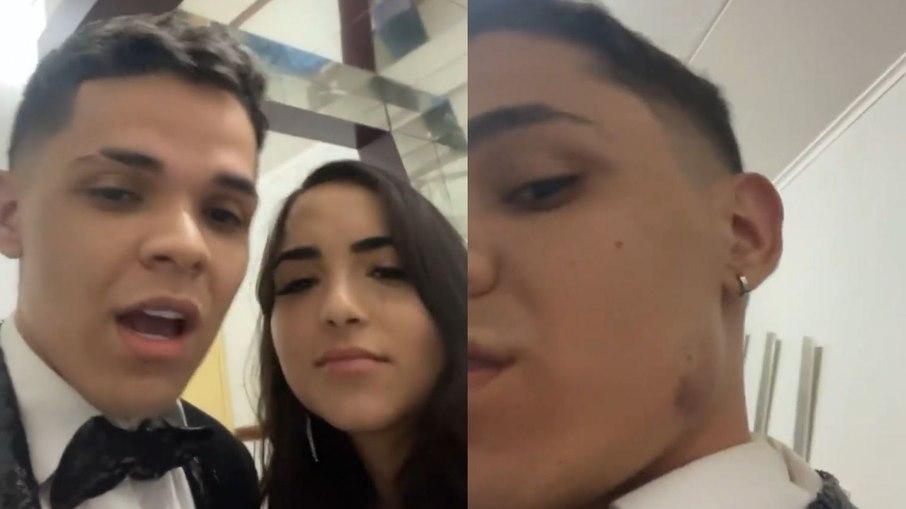 MC Niack diz que apanhou da namorada na festa de Flay