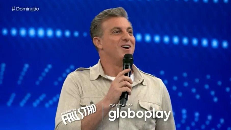 Ops! Globo erra e usa logo do 'Faustão' em encerramento de 'Domingão com Huck'