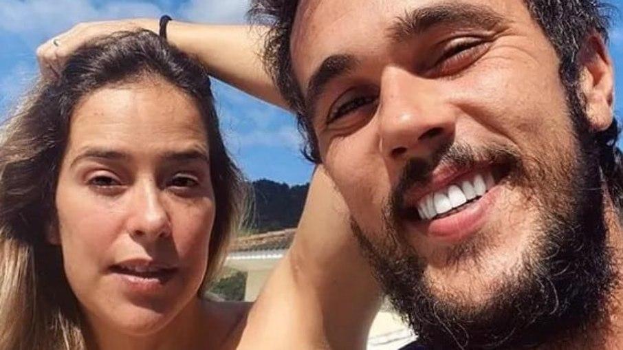 Paloma Duarte compartilha ensaio sensual com Bruno Ferrari: 