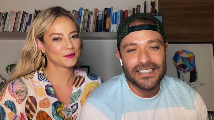 Paolla Oliveira e Diogo Nogueira negam boatos de união estável