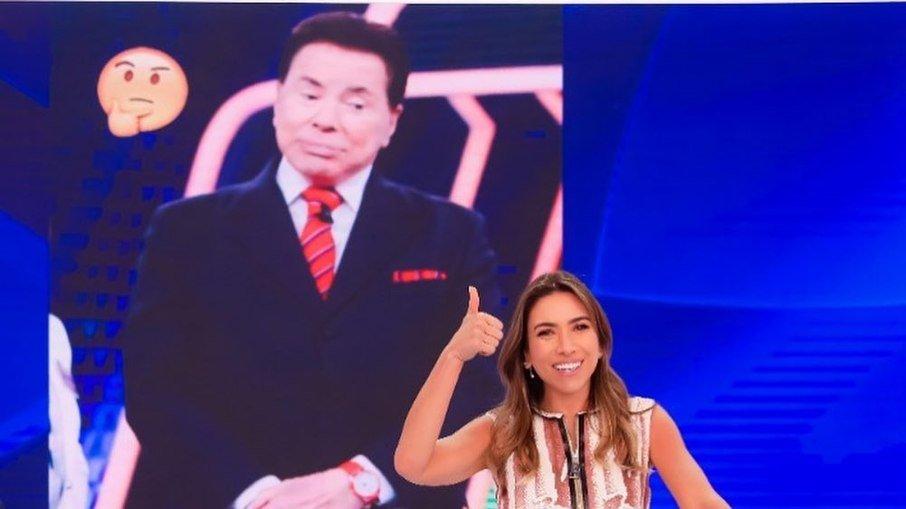Patricia Abravanel celebra estreia no comando do 
